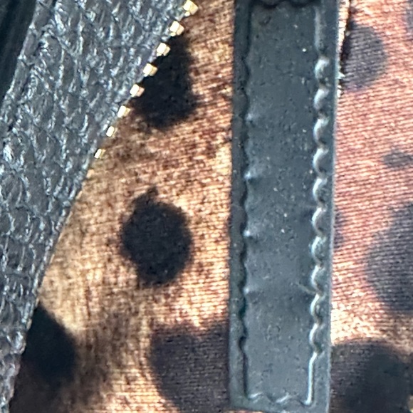 Dolce & Gabbana Plexiglass Encased Black Leather Clutch/Crossbody - Picture 10 of 16